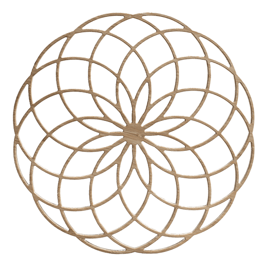 Kina Yokuï N°7, mandala en bambou