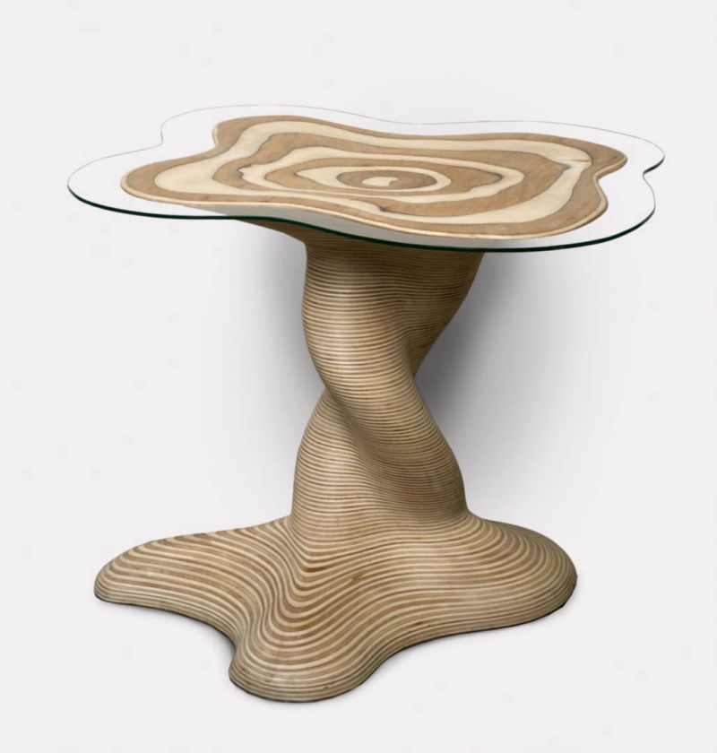 Mobilier sculpté par Christina Jékey